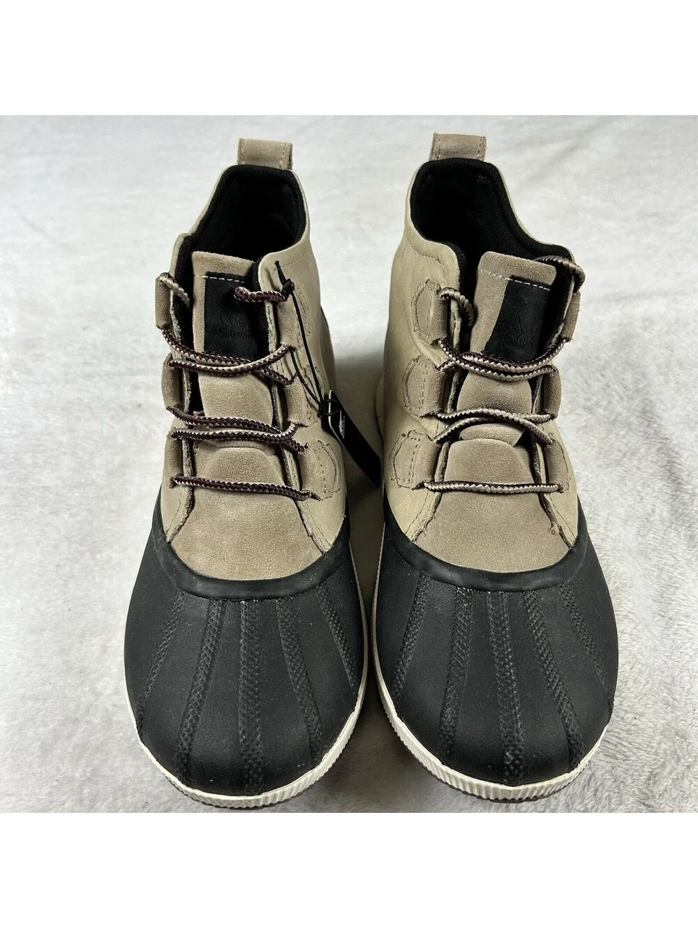 Sorel Out N About III Classic Waterproof Duck Boots Women’s Size 10 Tan Black
